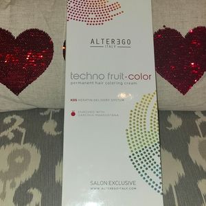 Alterego Italy 🇮🇹 techno fruit color swatch book with new color bowl & brush